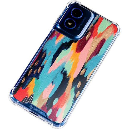Color Melt by Etta Vee Moto G 5G (2024) Clear Case